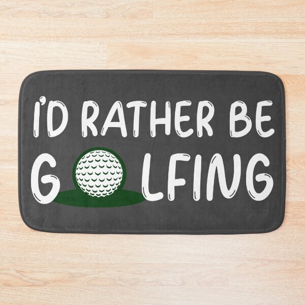Item preview, I'd rather be golfing - golfer designed and sold by ds-4.