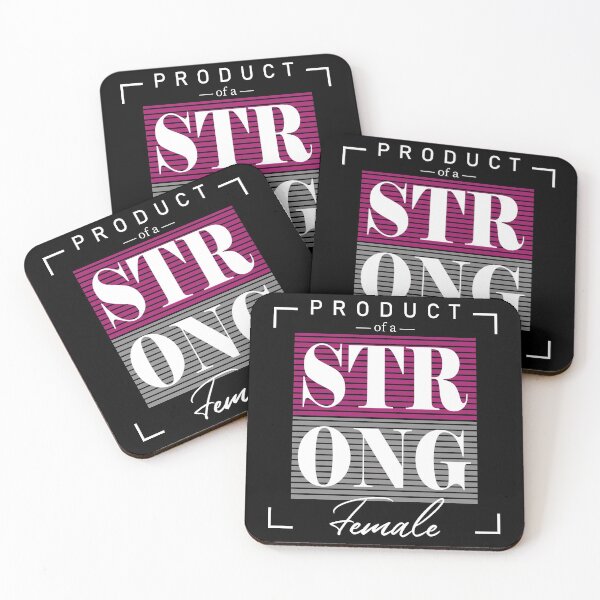 Item preview,  Product of a Strong Female, Funny Idea Gift for Strong Female designed and sold by JUSTBEELEGANT.