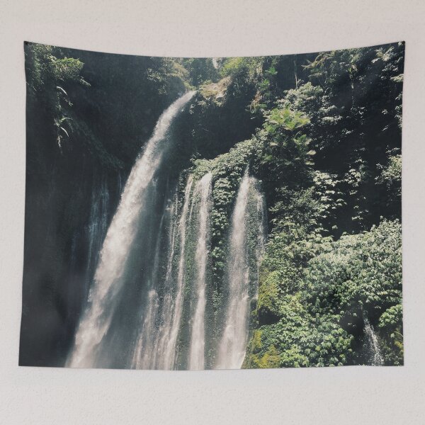 Item preview, Waterfall Indonesia Lombok photography  designed and sold by Jungleboy815.