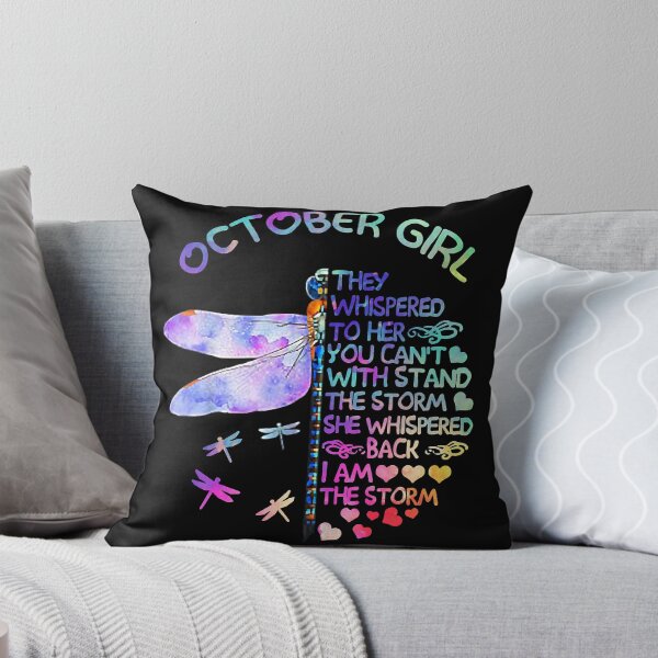 Item preview, Dragonfly October Girl They Whispered To Her T-Shirt designed and sold by BachmaierEwald.
