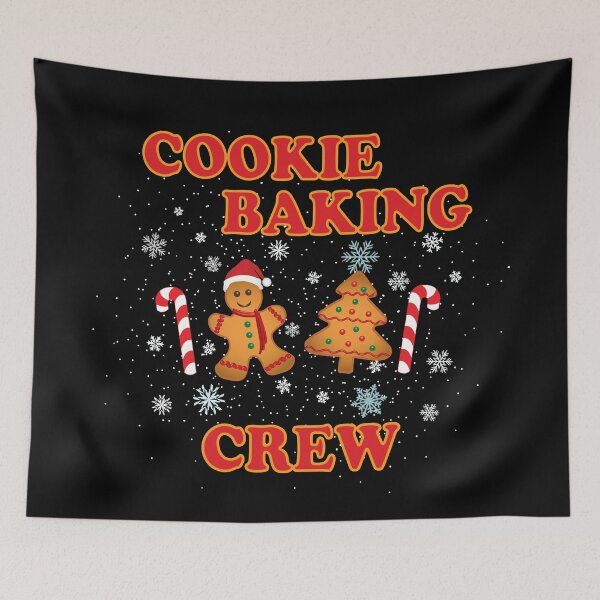 Item preview, Gingerbread Cookie Baking Crew Christmas designed and sold by TheInkElephant.