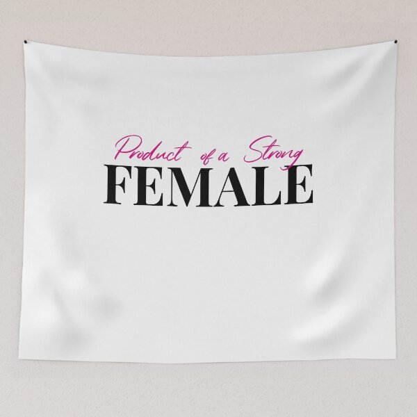 Item preview,  Product of a Strong Female, Funny Idea Gift for Strong Female designed and sold by JUSTBEELEGANT.