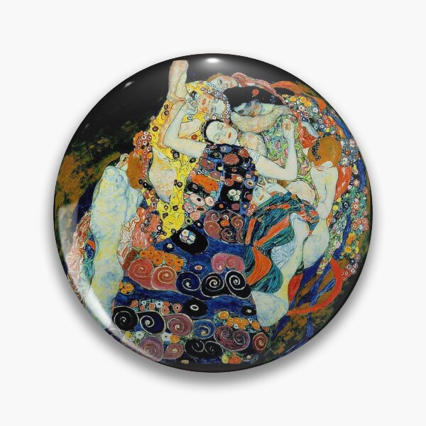 Item preview, MAIDENS : Vintage Gustav Klimt Oil Painting Print designed and sold by posterbobs.