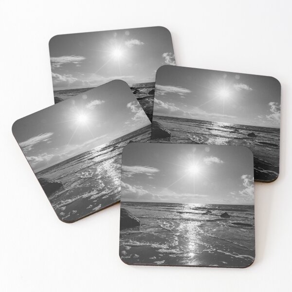 Item preview, Muasdale Sunset (B&W) on the Mull of Kintyre, Scotland designed and sold by Dave Currie.