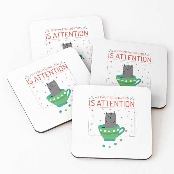 Item preview, All I Want For Christmas Is Attention designed and sold by unikologo.