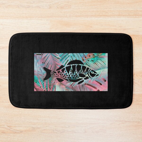 Item preview, Fish + Tropical Floral Sea Life designed and sold by Kaos Urbanwear.