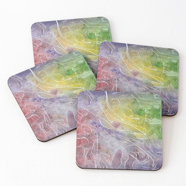 Item preview, Organic abstract aquarel 15 designed and sold by Rudi Bloes.