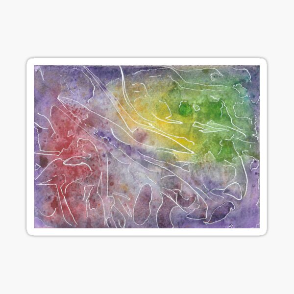 Item preview, Organic abstract aquarel 15 designed and sold by Rudi Bloes.
