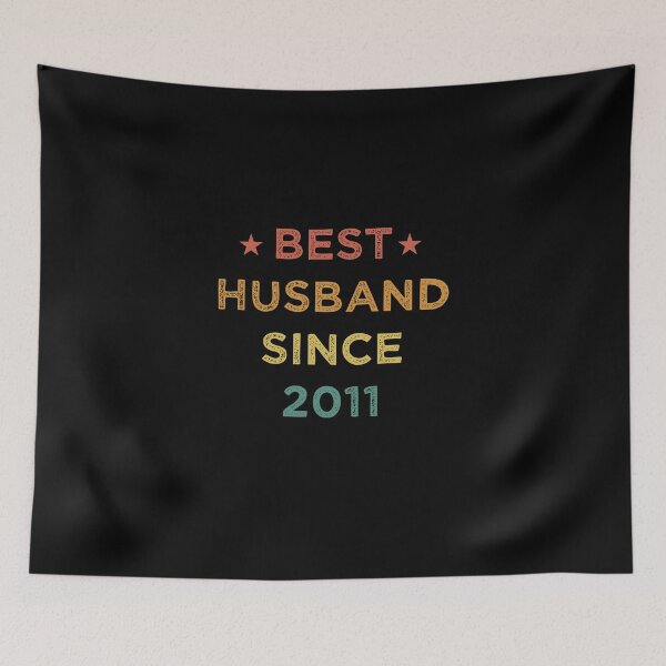 Item preview, Best Husband Since 2011 Funny Wedding Anniversary Gifts Vintage designed and sold by Chamssou.