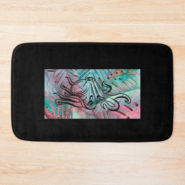 Item preview, Octopus + Tropical Floral Sea Life designed and sold by Kaos Urbanwear.