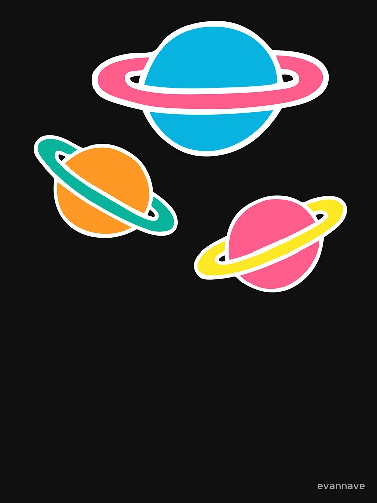 Pink Planets Pattern by evannave