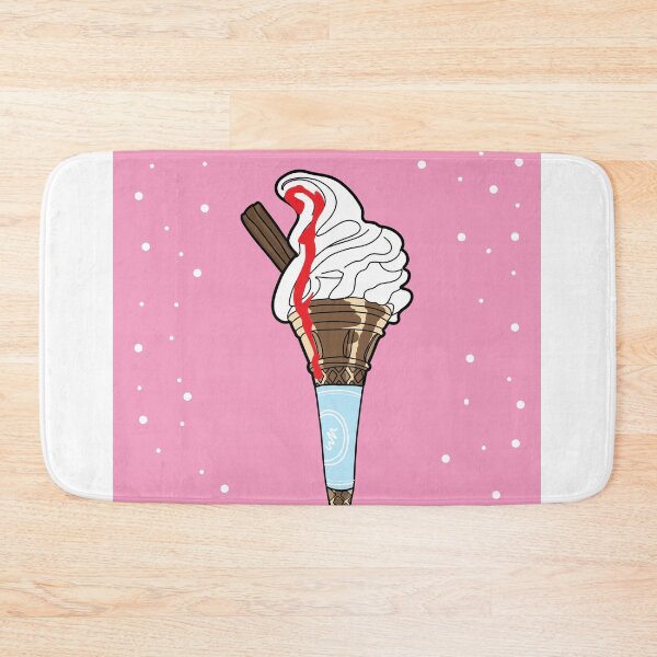Item preview, ice cream with strawberry sauce  designed and sold by Catherine  Milchard.