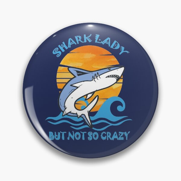 Item preview, Shark Lady but not so Crazy designed and sold by EvaWolf.