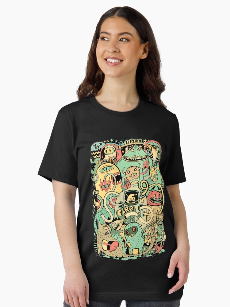 Thumbnail 2 of 7, Essential T-Shirt, Grand ménage designed and sold by ExitMan.