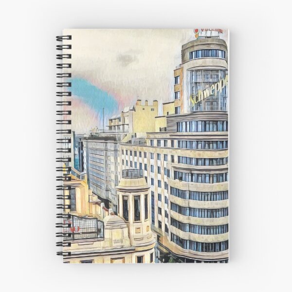 Item preview, Madrid streets designed and sold by AnnaAndVibes.
