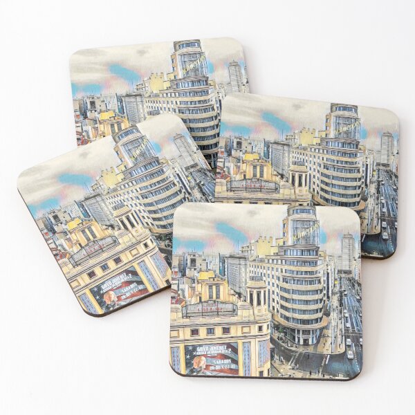 Item preview, Madrid streets designed and sold by AnnaAndVibes.