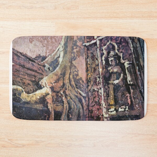 Item preview, Ruins of Buddhist/Hindu monastic temple of Ta Prohm at Angkor Wat archaeological park- near Siem Reap, Cambodia designed and sold by rfoxphoto.