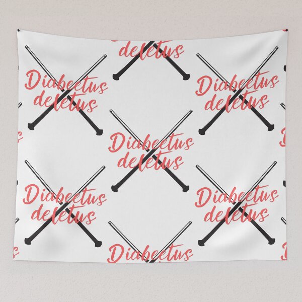 Item preview, Diabeetus Deletus | White | World Diabetes Day | Meme | Funny | Awareness | Diabadass | Wizard | Witches | Muggles | Gifts for Friends | Trending | Funny | Magic | Potterhead designed and sold by itsokaybyme.