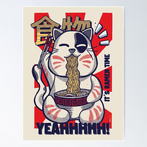 Item preview, It's Ramen Time designed and sold by Rafa Gomes.