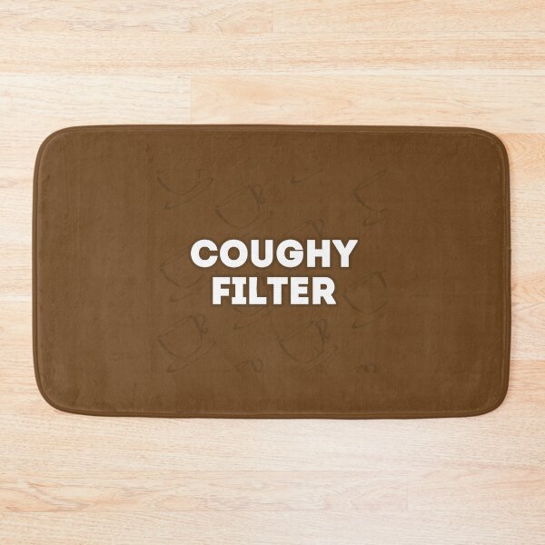Item preview, Coughy Filter . coffee background  designed and sold by Mr Wolf.