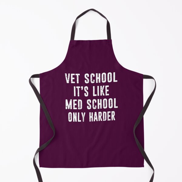 Item preview, Vet School Funny Veterinarian Gift Distreseed Typography designed and sold by niftee.