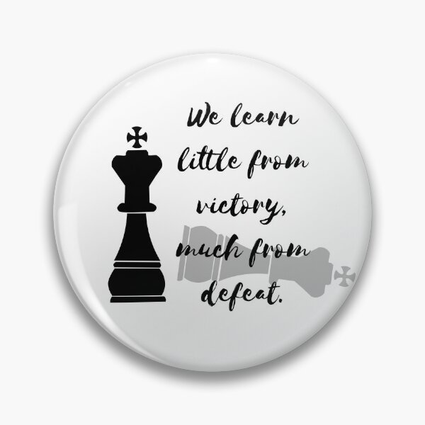 Item preview, We Learn Little From Victory, Much From Defeat  designed and sold by heartfeltarts93.