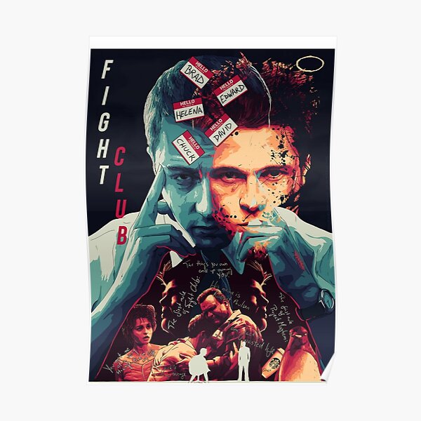Club de combat Poster