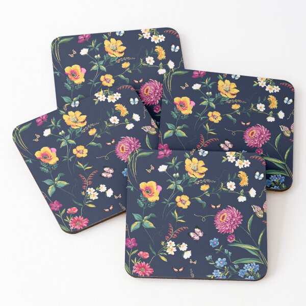 Item preview, Floral all over printed masks and merchandise  designed and sold by Sovik Goswami.