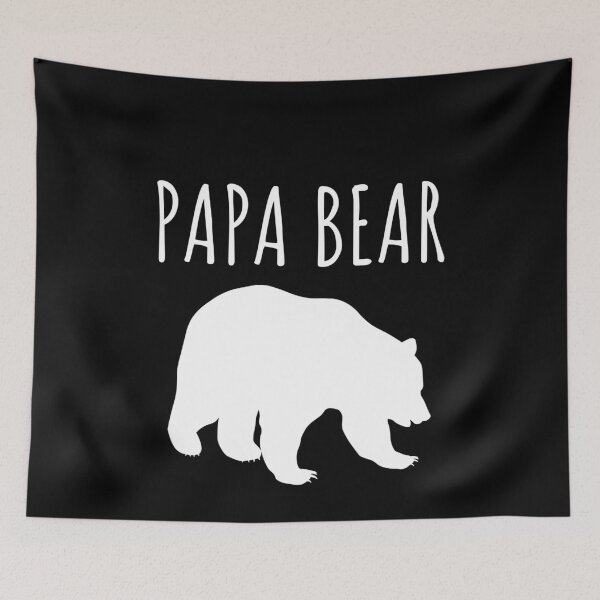 Item preview, Papa Bear Loving Dad Stance designed and sold by jacks-tees.