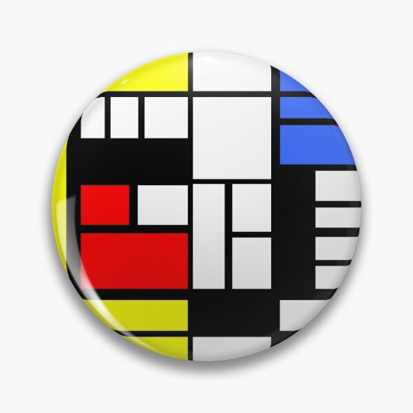 Item preview, Modrian inspired Composition with Red Blue and Yellow designed and sold by helveticate.