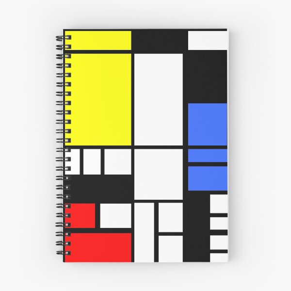 Item preview, Modrian inspired Composition with Red Blue and Yellow designed and sold by helveticate.