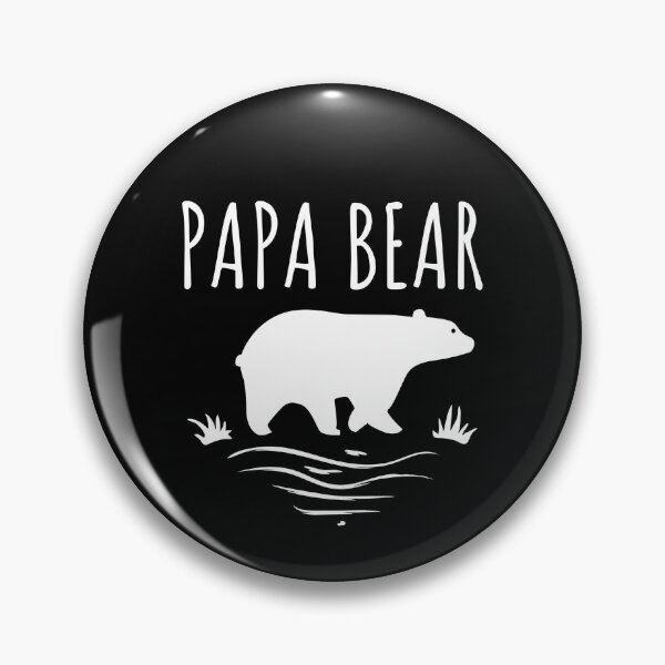 Item preview, Papa Bear Loving Dad Peaceful designed and sold by jacks-tees.