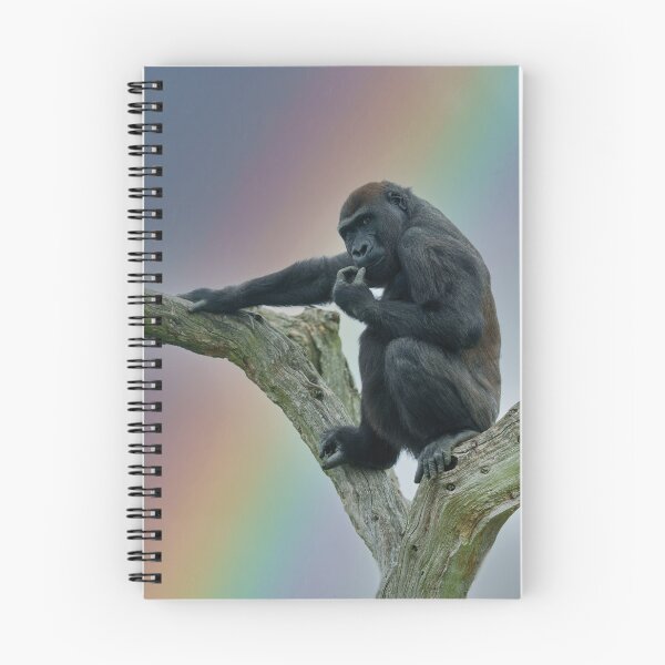 Item preview, Gorilla Lope Under The Rainbow designed and sold by rawshutterbug.