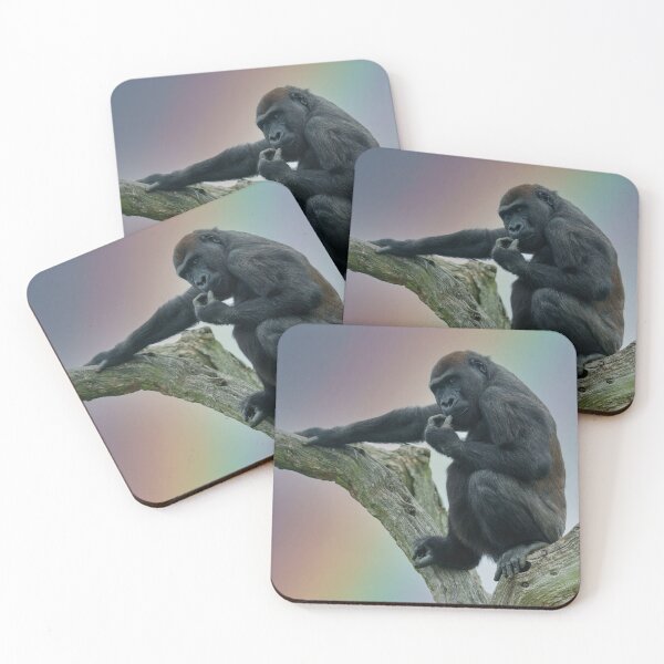 Item preview, Gorilla Lope Under The Rainbow designed and sold by rawshutterbug.