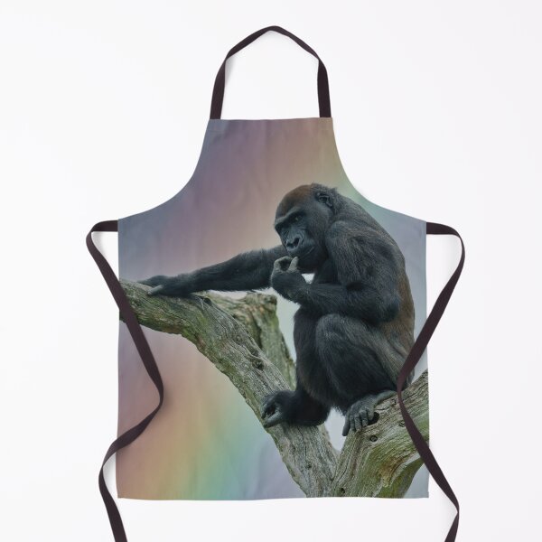 Item preview, Gorilla Lope Under The Rainbow designed and sold by rawshutterbug.