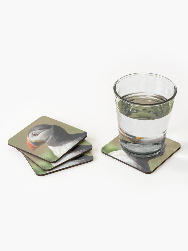 Alternate view of Skomer Puffin Coasters (Set of 4)