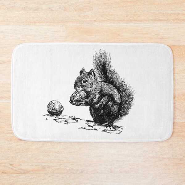 Item preview, Squirrel designed and sold by InkyArtStudio.