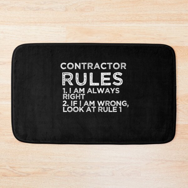 Item preview, Always Right Contractor designed and sold by TeesYouWant.