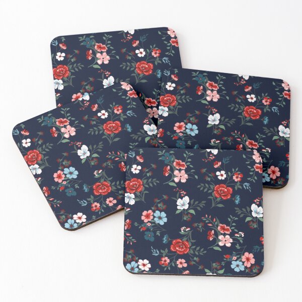 Item preview, Floral roses all over printed masks and merchandise  designed and sold by Sovik Goswami.