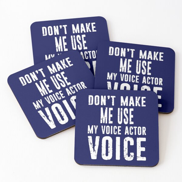 Item preview, Funny Voice Actor Gift - Voice Artist Gift - Voice Acting Distressed Typography designed and sold by niftee.