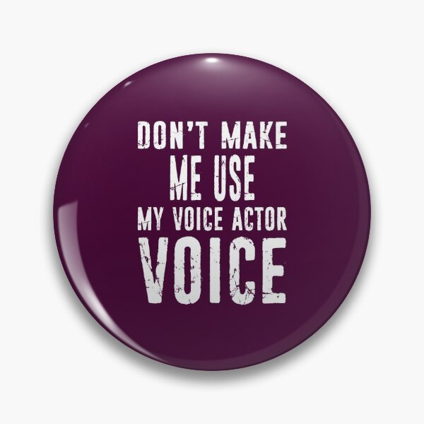 Item preview, Funny Voice Actor Gift - Voice Artist Gift - Voice Acting Distressed Typography designed and sold by niftee.