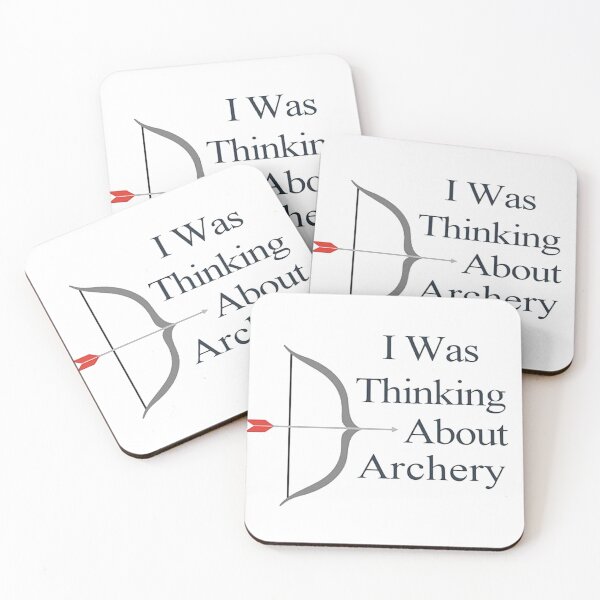 Item preview, I Was Thinking About Archery designed and sold by NancyArtDesigns.