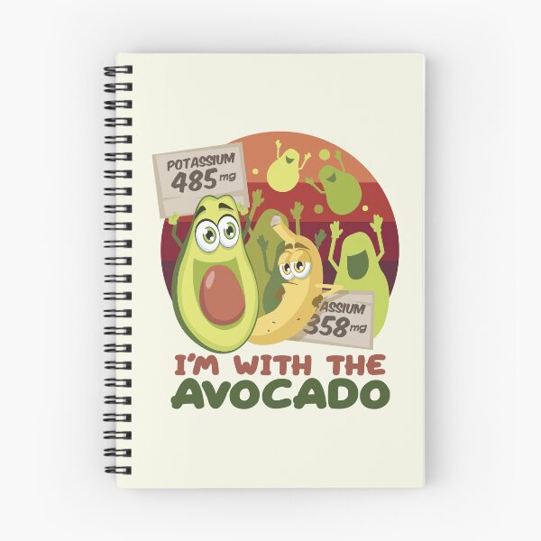 Item preview, I'm with the Avocado More Potassium designed and sold by Andantino.