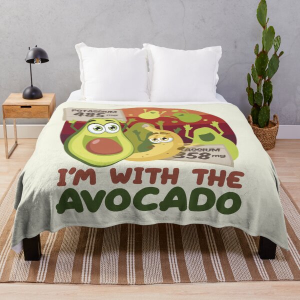 Item preview, I'm with the Avocado More Potassium designed and sold by Andantino.