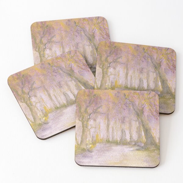 Item preview, Fantasy purple wood aquarel designed and sold by Rudi Bloes.