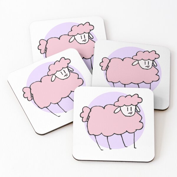 Item preview, Pink & Purple Helpful Sheep designed and sold by BiPanicDisco67.