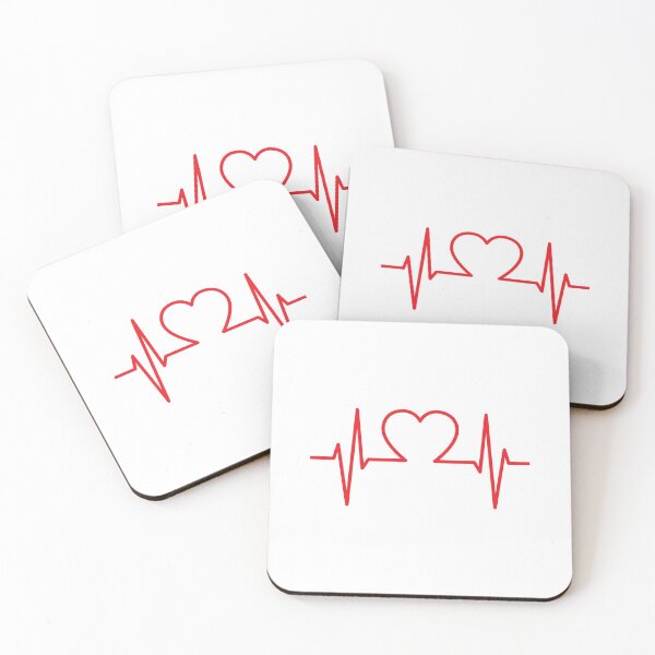 Item preview, EKG Red Love designed and sold by Sebsson.