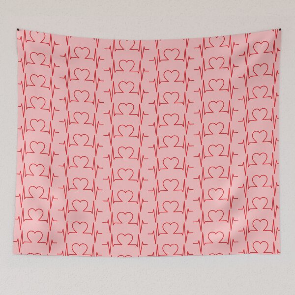Item preview, EKG rojo amor designed and sold by Sebsson.