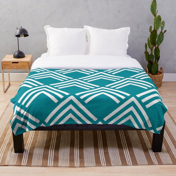 Item preview, Blue geometric pattern designed and sold by HECETU.