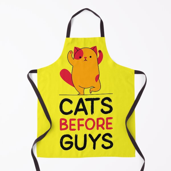 Item preview, Cats Before Guys funny saying gift for cat lovers designed and sold by DAGHO.